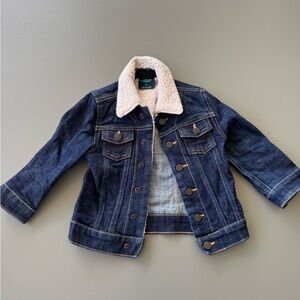 OshKosh B'gosh Blue Denim Jacket with Sherpa Collar